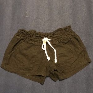 🔆Roxy Black Linen Shorts!!!🔆